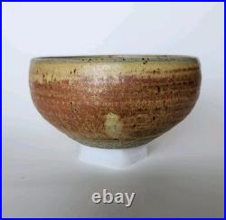 Karen Karnes Pottery Small Bowl 4 3/4 W 3 1/8 Tall Vintage