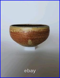 Karen Karnes Pottery Small Bowl 4 3/4 W 3 1/8 Tall Vintage