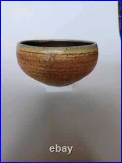 Karen Karnes Pottery Small Bowl 4 3/4 W 3 1/8 Tall Vintage