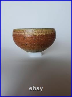 Karen Karnes Pottery Small Bowl 4 3/4 W 3 1/8 Tall Vintage