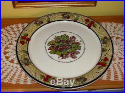 LARGE ITALY Vintage Dish Pasta Pizza Fruit Bowl ARM Platter Ceramica Hand Made