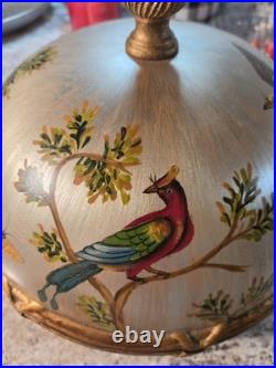 LARGE VINTAGE / ANTIQUE COVERED BOWL/Gorgeous, Near Perfect Cond