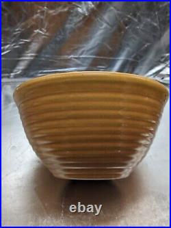 LOT OF 4  Vintage BAUER RINGWARE POTTERY MIXING BOWLS EXCELLENT