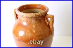 Large Terracotta Color Robinson Ransbottom USA Pottery Vase #155