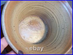 Large Unusual Vintage Mid-Century Studio Pottery Centerpiece Punch Bowl