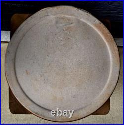 Larrabee Multicolored Art Pottery Chip Dip Bowl 12 Diameter Signed Sushi VTG