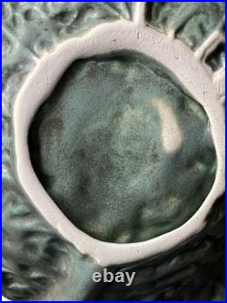 Leaf bowls set 4 vintage design leaves matte green lettuce salad cabbage nature