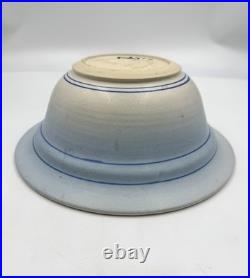 Lee Davis Studios Pottery Large Serving Dish / Bowl Lidded Blueberries Signed Lee Davis Studios Pottery Large Serving Dish / Bowl Lidded Blueberries Signed