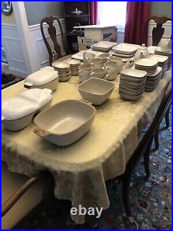 Lot Of Over 100 Vintage MID Century Modern MCM Glidden Pottery Dishes