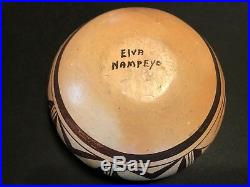 Lot of 4 Vintage Hopi Pottery Bowls & Figurines Bird Elva Nampeyo