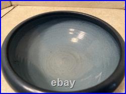 Lovely Blue Marblehead Art Pottery Bowl