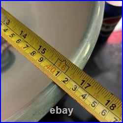 MASSIVE Vtg basin creek pottery patrick eckman pottery 16x8 Dough Bowl MUST SEE