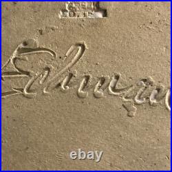 MASSIVE Vtg basin creek pottery patrick eckman pottery 16x8 Dough Bowl MUST SEE