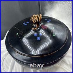 MCM ROB WIEDMAIER Pottery Studio Bowl with lid. Unique piece. Fantastic. See pics