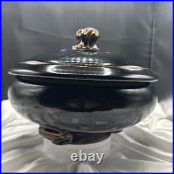 MCM ROB WIEDMAIER Pottery Studio Bowl with lid. Unique piece. Fantastic. See pics