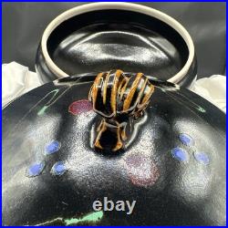 MCM ROB WIEDMAIER Pottery Studio Bowl with lid. Unique piece. Fantastic. See pics