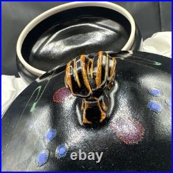 MCM ROB WIEDMAIER Pottery Studio Bowl with lid. Unique piece. Fantastic. See pics
