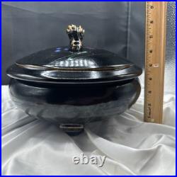 MCM ROB WIEDMAIER Pottery Studio Bowl with lid. Unique piece. Fantastic. See pics