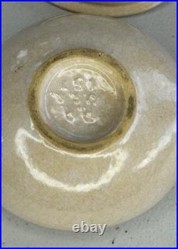 MCM Roseville Raymor Gray Stoneware Set of 4 Ben Seibel Casserole 155 156 157