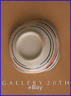 MID Century Modern Abstract Pottery Dish! Vtg Raymor 50's 60's Art Gamboni Bowl