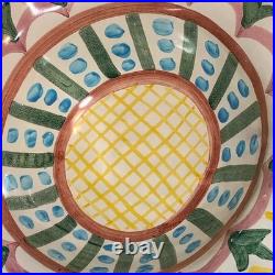 Mackenzie Childs Madison Pattern 14 Pottery Bowl Vintage Excellent Condition