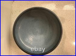 Marblehead Pottery 6 Blue Bowl 1920s Vintage Art Pottery