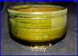 Marked Warren MacKenzie Mingei Pottery Large Bowl Shoji Hamada Bernard Leach