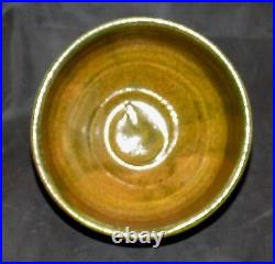 Marked Warren MacKenzie Mingei Pottery Large Bowl Shoji Hamada Bernard Leach
