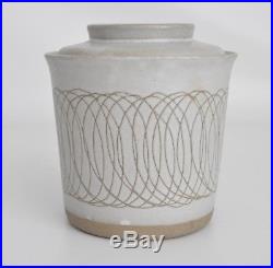 Martz Vtg Mid Century Modern Ceramic Studio Pottery Lid Bowl Planter California