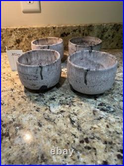 McCarty Pottery Nutmeg Bowls Set Of 4