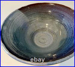 McWhirter Pottery NC Red Ware Bowl Mtn Cabin Vtg Folk Art Beautiful Studio 11.5x