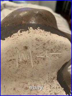 Mccarty pottery vintage Nutmeg Shell