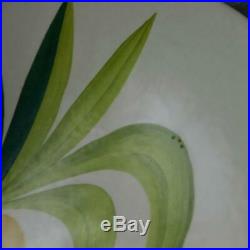 Metlox Tropicana Pineapple 16 Footed Low Bowl Vtg Poppytrail MCM CA Art Pottery