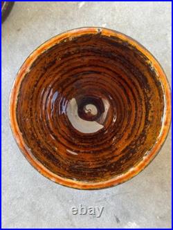 Mid-Century Modern Studio Lidded Bowl by Hegnetslund Denmark -Textured Stoneware