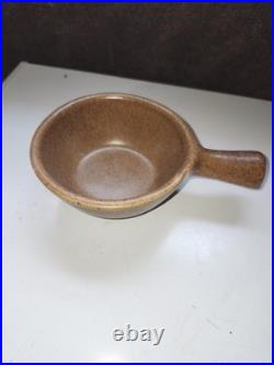 Monmouth Stoneware Co. USA Mojave Brown Glaze. Beehive Design. Ovenproof. 16pcs Monmouth Stoneware Co. USA Mojave Brown Glaze. Beehive Design. Ovenproof. 16pcs