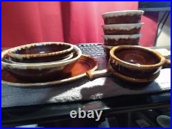 Monmouth pottery set. Bowls, dishes, soup bowls sold as a set