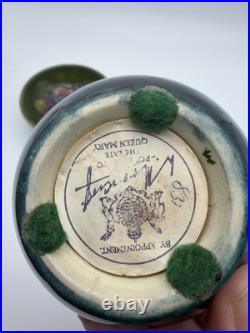 Moorcroft Pottery Bowl Lot Hibiscus Anemone Pansy Floral England VTG