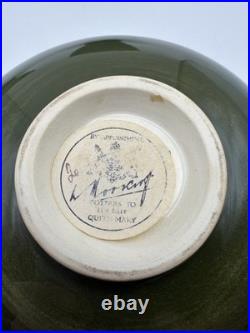 Moorcroft Pottery Floral Bowls Set 3 Hand Painted Signed England Vintage