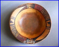 NAMPEYO! Vintage 2pc. HOPI SIKYATKI REVIVAL Pottery Collection! Vase & Bowl
