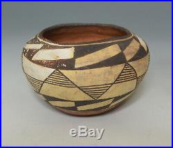 Native American Indian fine vintage Acoma pottery bowl