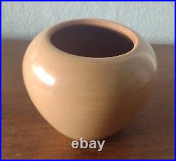 Native American Pottery Polished Classic Bowl Vintage Jemez Geraldine Sandia