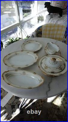 Noritake Goldier Serving Pieces 6