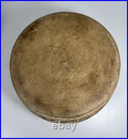 OLD ANTIQUE Weller Pottery Claywood Pottery WINGED LION Matte Bowl ARTS CRAFTS