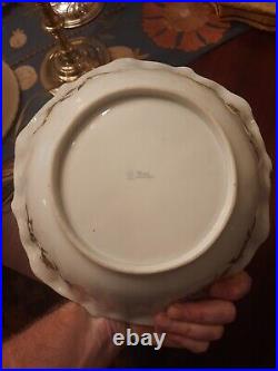 OUTSTANDING ANTIQUE NIPPON HEAVY GOLDEN DECORATED PORCELAIN 10 Inches
