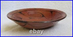 Old Vintage Maricopa Indian Decorated Bird Designs Art Pottery Bowl Vase