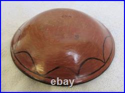 Old Vintage Maricopa Indian Decorated Bird Designs Art Pottery Bowl Vase