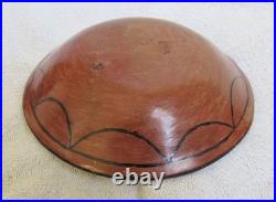 Old Vintage Maricopa Indian Decorated Bird Designs Art Pottery Bowl Vase