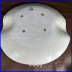 Original Demery Pottery Bowl 15 Modern Abstract Southwestern Ceramic 1980s Vtg