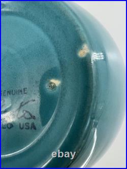 Original Vintage FIESTA Turquoise #6 Nest Bowl No Inside Bottom Rings