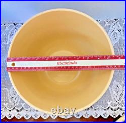 Over & Back VTG Yellow Ware Mixing Bowl Lot Set of 4 Stackable Farmhouse EUC